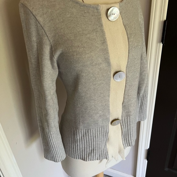 Anauve cotton cardigan M - Picture 2 of 9